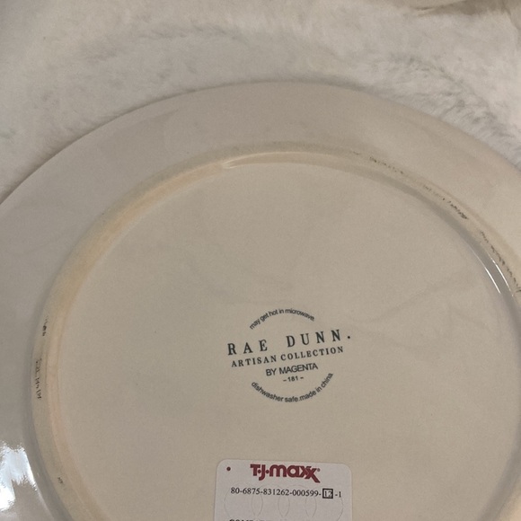 Rae Dunn Santa’s Village Dinner Plates - Picture 5 of 5